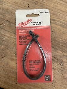 MILWAUKEE 48-66-4080 CHUCK KEY HOLDER SEALED BLISTER-PACK **BRAND NEW**