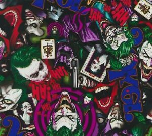 HYDROGRAPHIC WATER TRANSFER HYDRODIPPING FILM HYDRO DIP THE JOKER COLOR 1SQ