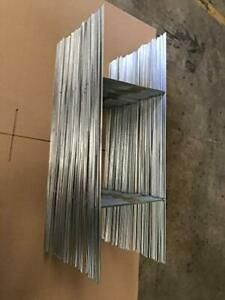 10 Stakes 30&#039;&#039; Tall Double H-Frame Metal Rod Wire Stakes Signs Holder 30&#039;&#039; Ta...