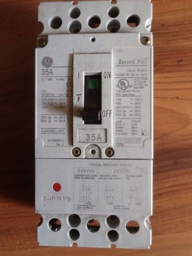 General electric 35 amp circuit breaker fcn36te035r for sale