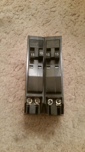 2 new square d qo1515 breaker qo 1515 c circuit breaker tandem for sale