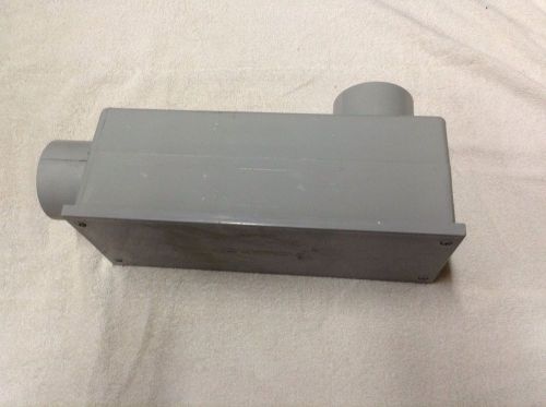 Cantex 5133669 conduit body 2.5&#034; pvc access fitting type lb new for sale