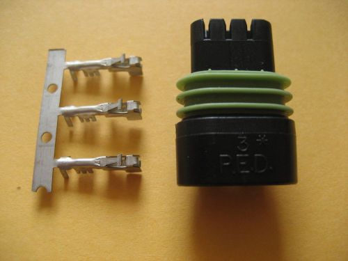 25 pieces 12162185 3-pin automotive delphi connector with 75 terminals for sale