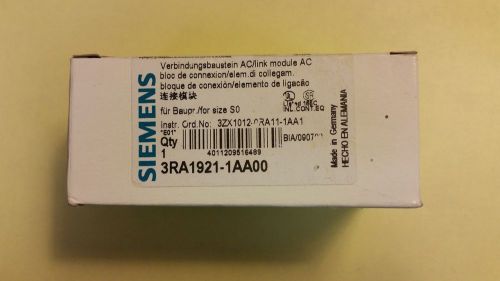 Siemens 3RA1921-1AA0 Link Module
