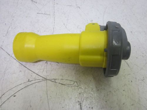 Hubbell 320c4w20a female connector 20a 125vac *used* for sale