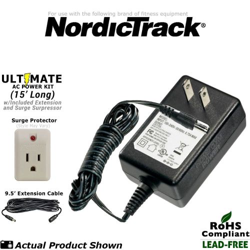 NordicTrack GX 2.0 &amp; GX 2.7 Stationary Exercise Bike AC Adapter (KIT)