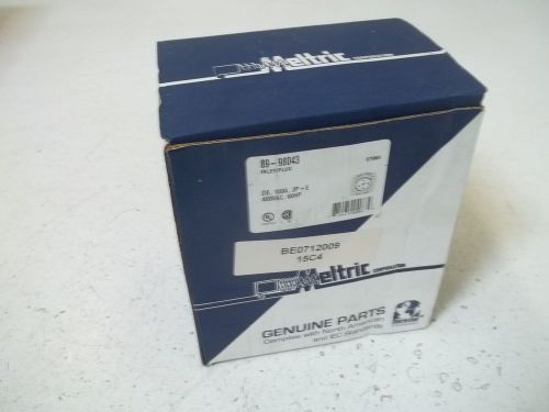 MELTRIC 89-98043 INLET/PLUG *NEW IN A BOX*
