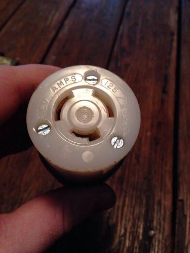 Hubbell twist-lock turn &amp; pull female receptacle 20amp 125/250 volt lot of 36 for sale