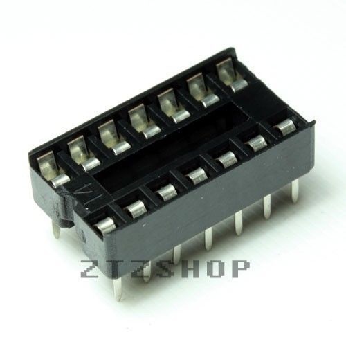 20 x 14 pin DIP IC Sockets Dual Wipe Contact Through Hole -ZTZSHOP-