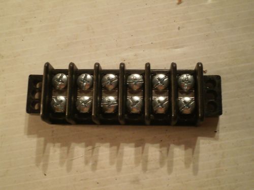 Lot of 3: tb345 magnum double row terminal block for sale
