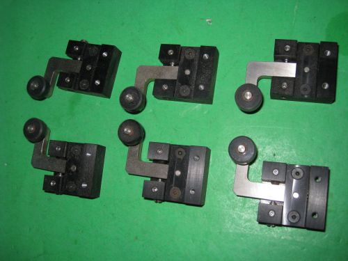 6 small microswitch style feed roller assemblies  6f for sale