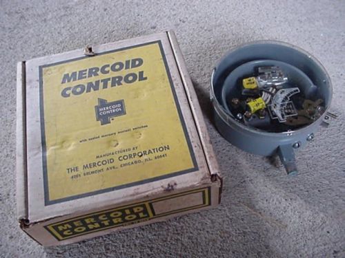 Mercoid Control Mercury Pressure Switch