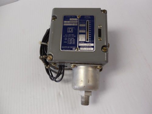 New square d pressure switch 9012-acw8-s12 9012acw8s12 range 40-175 for sale