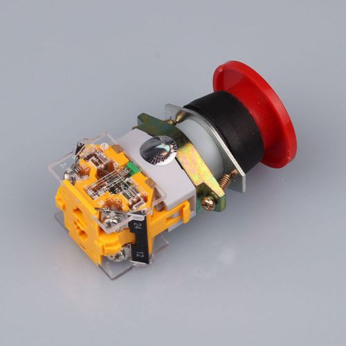 660V 10A Emergency Stop Switch Push Button Mushroom Pushbuttons TJ5S