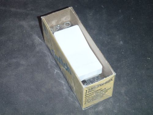 Eagle Electric 1349-7W-BOX White 3-Way Decorator Quiet Switch 15A 120/277VAC