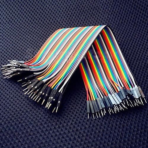 2x40pin 20cm 2.54mm male to male dupont wire jumper cable fr arduino shield stgt for sale