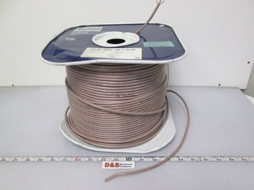 Belden 9794 Control, Audio &amp; Telephone Cable Approx. 800&#039; 22AWG 4C Unshielded