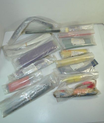 Huge lot of mil spec isc thin processed wire various lengths colors 22awg 30awg for sale