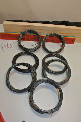 Lot of 7 rolls of wire