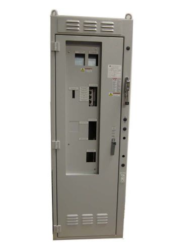 Square d sqd type 1 electrical enclosure/breaker box 24 x 18 x 72&#034; 3 phase panel for sale