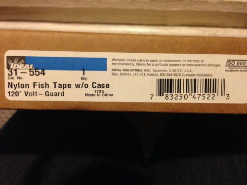 NEW IN BOX Ideal 31-544 Volt-Guard 120&#039; FishTape