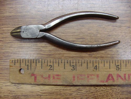 Old Used Tools,Electrician,Utica Bell System Pliers 5-1/6&#034; Diagonal Cutters
