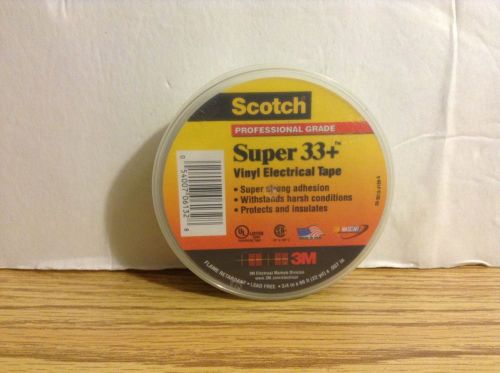 Scotch® Super 33+ Vinyl Electrical Tape, 3/4 in x 66 ft