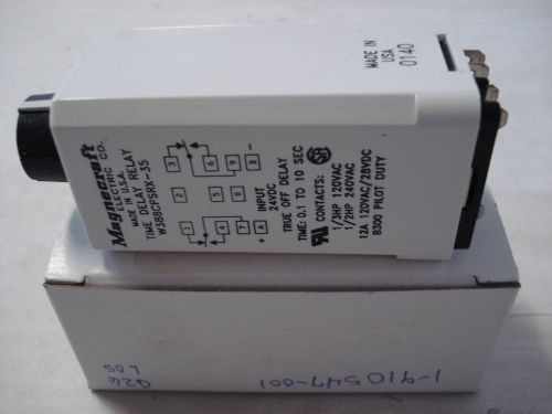 MAGNECRAFT W388CPSRX-35 RELAY,TIME DELAY,INPUT 24VDC TRUE OFF DELAY