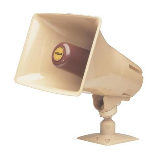 Valcom v-1048c talkback paging horn beige for sale