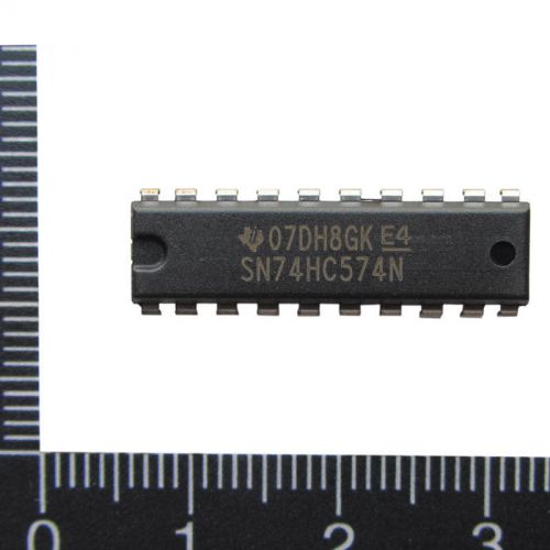 10pcs SN74HC574N DIP-20 Octal D-Type Flip-Flop Integrated Circuit