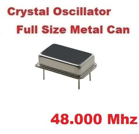48.000Mhz 48.000 Mhz CRYSTAL OSCILLATOR FULL CAN 10 pcs