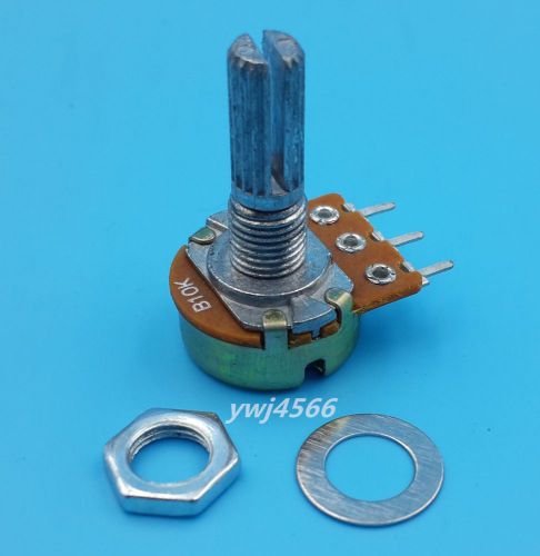 10pcs b10k 10k ohm linear taper mini potentiometer pot 20mm for sale