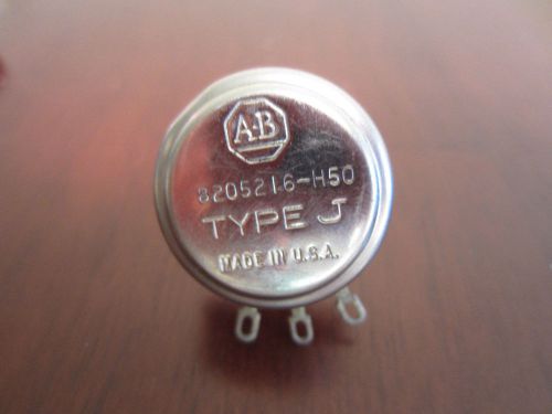 Allen bradley 8205216 h50 type j potentiometer for sale