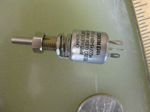 Ohmite Variable Resistor p/n M22/15-00171UD  htf  New