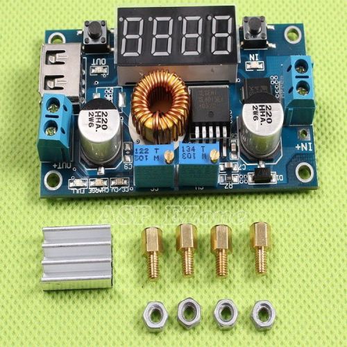 5a led drive lithium battery charger with voltmeter ammeter  dcdc module for sale