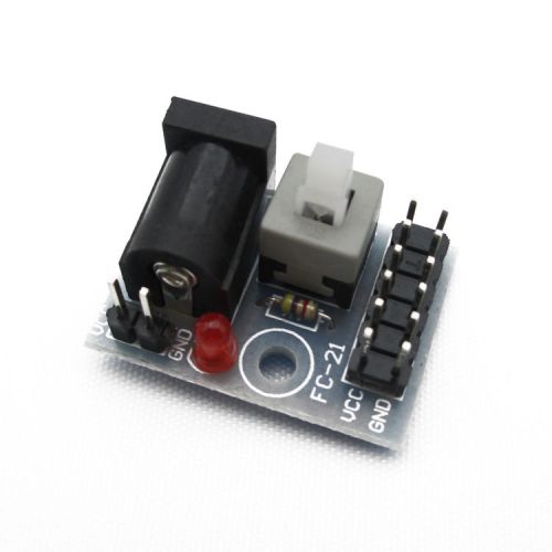2pcs power supply shield module pinboard 5.5x2.1mm adapter plate for smart car for sale