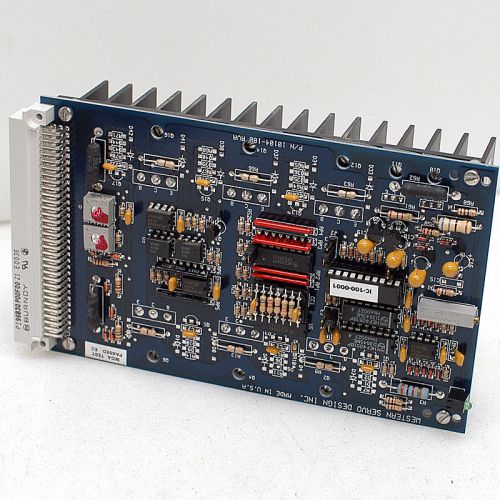 Western servo design brushless linear amplifier blu-s1-4/15-am2 10104-100 for sale