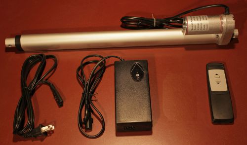 14 inch linear actuator with 24vdc power supply and remote control for sale