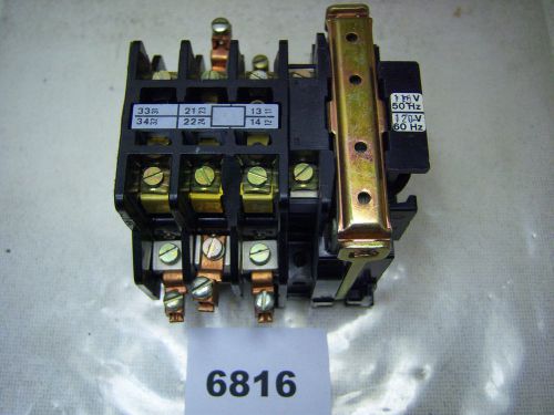 (6816) Sprecher &amp; Schuh Contactor CA1U-16-N 120V 30A