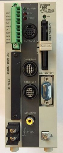 Omron f160-c15e-2 vision mate controller &amp; console &amp; f160 camera w/ 3m cable for sale