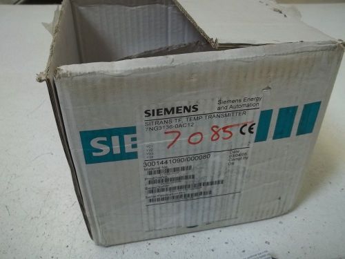 SIEMENS 7NG3136-0AC12 SITRANS T, TEMP. TRANSMITTER (DAMAGE BOX)*NEW IN A BOX*
