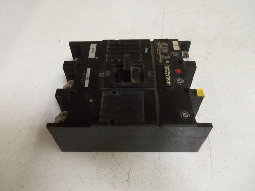 General electric tjk636f000 circuit breaker 450 amp *used* for sale