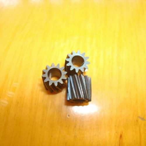 5pcs 45# steel motor left-hand helical gear 12T-0.4M 3.14mm R hole for Diy