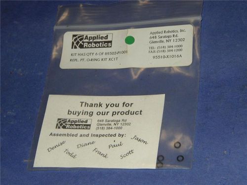 Applied robotics o ring kit xc1t  6 parts for sale