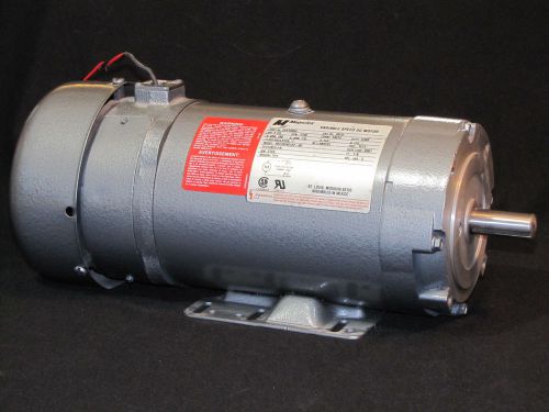 Electric motor. 1-1/2 hp. dc. 180 volt. tefc. variable speed.  permanent magnet for sale