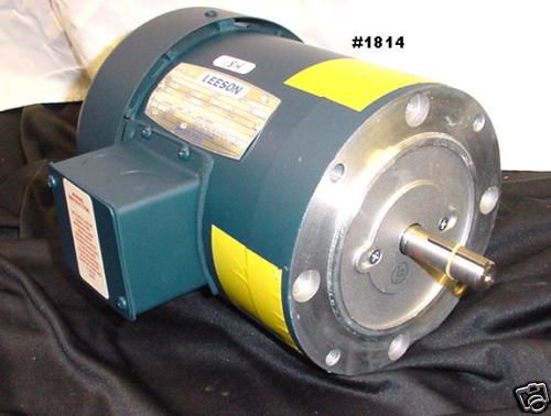 1/2 h.p. electric motor  ( leeson electric corp.) for sale