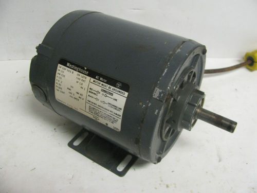 Westinghouse elctric motor 316p 566b,fr b48,1/3hp,1ph,nema,code s,1725 rpm, used for sale