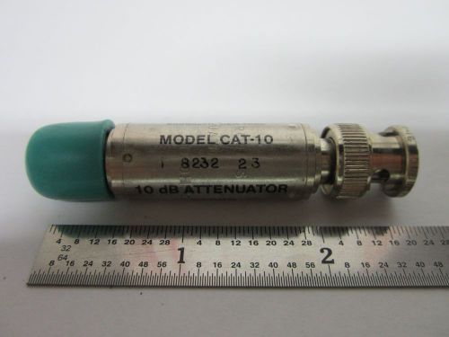 MINI CIRCUITS ATTENUATOR CAT-10 10 dB FREQUENCY RF MICROWAVE AS IS BIN#FI-V-63