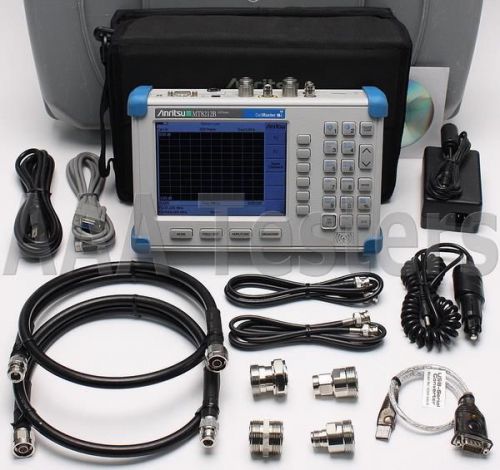 Anritsu cellmaster mt8212b cable antenna &amp; base station analyzer mt8212 for sale