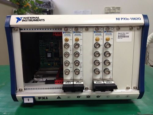 Ni pxie-1062q 8-slot 3u pxi express chassis with ac - up to 3 gb/s for sale